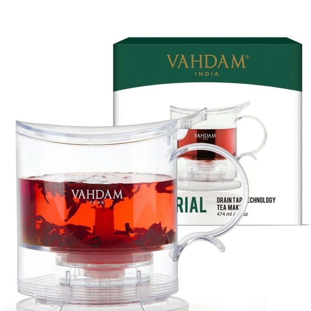 Transparent Tea Maker with Drain Tap Technology